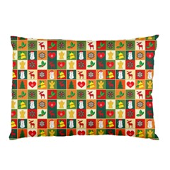 Pattern Christmas Patterns Pillow Case by Amaryn4rt