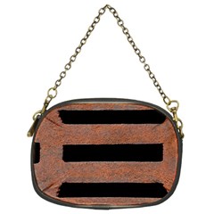 Stainless Rust Texture Background Chain Purses (two Sides)  by Amaryn4rt