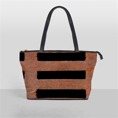 Stainless Rust Texture Background Shoulder Handbags by Amaryn4rt