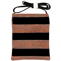 Stainless Rust Texture Background Shoulder Sling Bags by Amaryn4rt