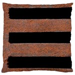 Stainless Rust Texture Background Large Flano Cushion Case (One Side) Front