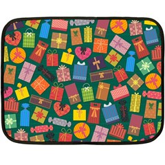 Presents Gifts Background Colorful Fleece Blanket (mini) by Amaryn4rt