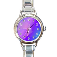 Vector Blend Screen Saver Colorful Round Italian Charm Watch by Amaryn4rt