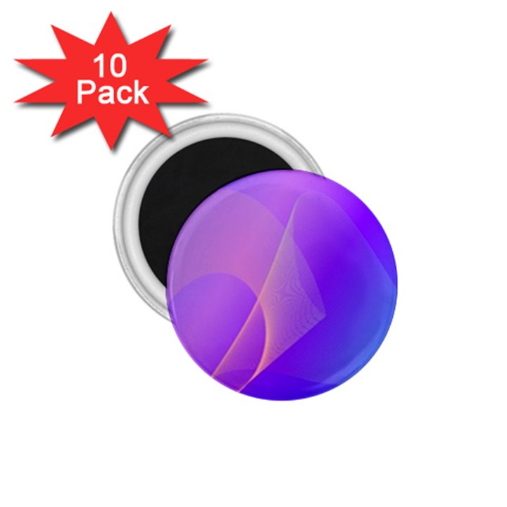 Vector Blend Screen Saver Colorful 1.75  Magnets (10 pack) 