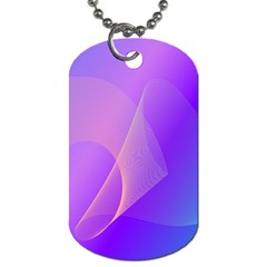 Vector Blend Screen Saver Colorful Dog Tag (one Side) by Amaryn4rt