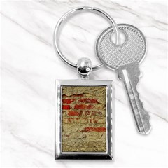 Wall Plaster Background Facade Key Chains (rectangle)  by Amaryn4rt