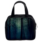 Dark night forest Classic Handbags (2 Sides) Front