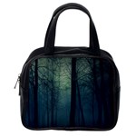 Dark night forest Classic Handbags (2 Sides) Back