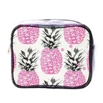 Lovely pink pineapple  Mini Toiletries Bags Front