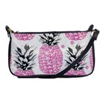 Lovely pink pineapple  Shoulder Clutch Bags Front