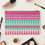 gorgeous colorful pink bohemian  Cosmetic Bag (Large)  Back