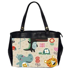 Lovely Cartoon Animals Office Handbags (2 Sides)  by Brittlevirginclothing