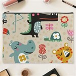 Lovely cartoon animals Cosmetic Bag (XXXL)  Front