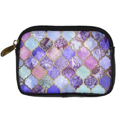 Blue Toned Moroccan Mosaic  Digital Camera Cases by Brittlevirginclothing