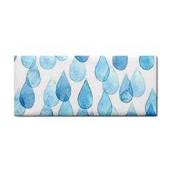 Cute Blue Rain Drops Cosmetic Storage Cases by Brittlevirginclothing