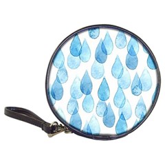 Cute Blue Rain Drops Classic 20-cd Wallets by Brittlevirginclothing