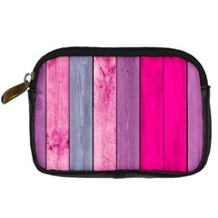 Pink Colored Wood Digital Camera Cases by Brittlevirginclothing