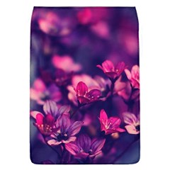 Blurry Violet Flowers Flap Covers (l)  by Brittlevirginclothing