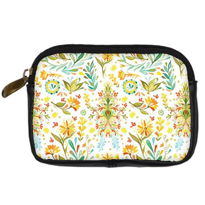 Cute small colorful flower  Digital Camera Cases