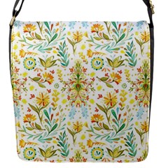 Cute Small Colorful Flower  Flap Messenger Bag (s) by Brittlevirginclothing