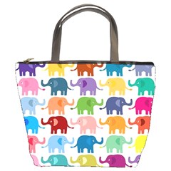 Lovely Colorful Mini Elephant Bucket Bags by Brittlevirginclothing