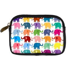 Lovely Colorful Mini Elephant Digital Camera Cases by Brittlevirginclothing