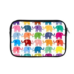 Lovely Colorful Mini Elephant Apple Macbook Pro 13  Zipper Case by Brittlevirginclothing