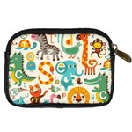 Lovely small cartoon animals Digital Camera Cases Back