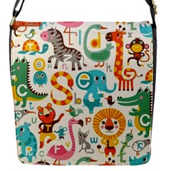 Lovely Small Cartoon Animals Flap Messenger Bag (s) by Brittlevirginclothing