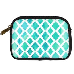 Blue Mosaic  Digital Camera Cases by Brittlevirginclothing