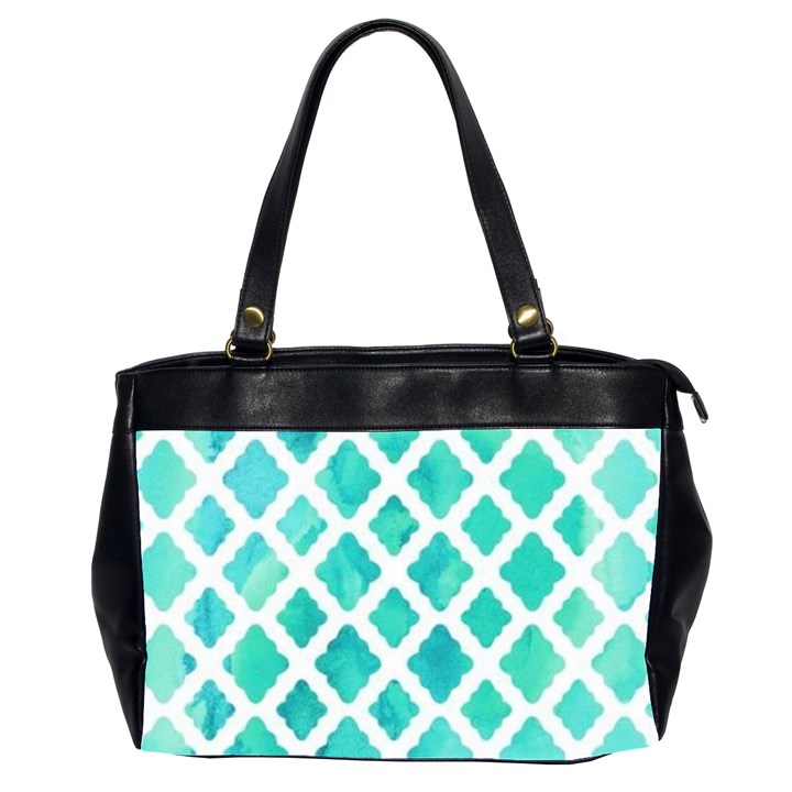 Blue mosaic  Office Handbags (2 Sides) 