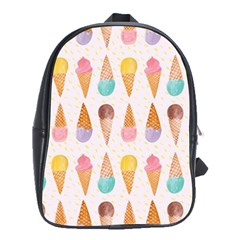 Colorful Ice Cream  School Bags (xl)  by Brittlevirginclothing