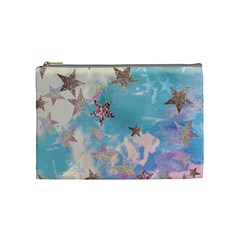 Pastel Colored Stars  Cosmetic Bag (medium)  by Brittlevirginclothing