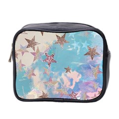 Pastel Colored Stars  Mini Toiletries Bag 2-side by Brittlevirginclothing