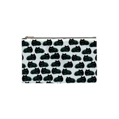 Black Cat Cosmetic Bag (small)  by Brittlevirginclothing