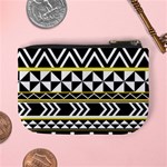 Black bohemian Mini Coin Purses Back