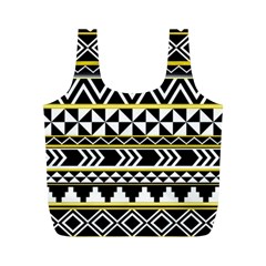 Black Bohemian Full Print Recycle Bags (m)  by Brittlevirginclothing