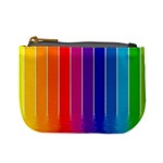 Fading rainbow Mini Coin Purses Front