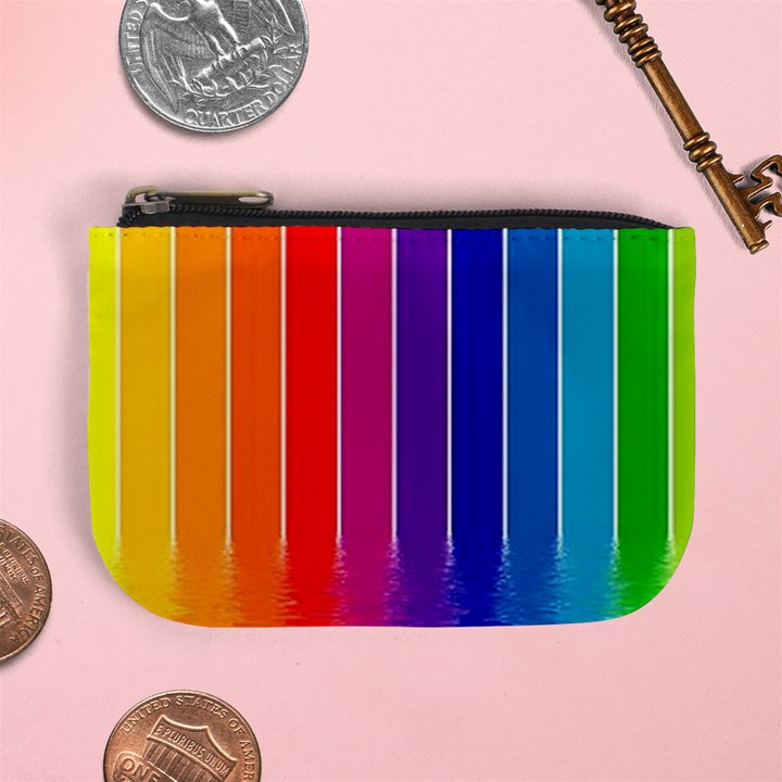 Fading rainbow Mini Coin Purses