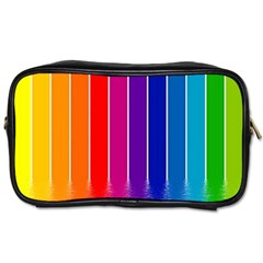 Fading Rainbow Toiletries Bags 2-side by Brittlevirginclothing