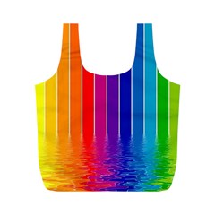 Fading Rainbow Full Print Recycle Bags (m)  by Brittlevirginclothing