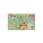 Vintage pastel flowers Cosmetic Bag (XS) Front