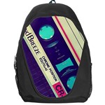 Vintage casette  Backpack Bag Front