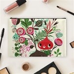 Cute flower cartoon  characters  Cosmetic Bag (Large)  Front