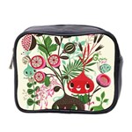 Cute flower cartoon  characters  Mini Toiletries Bag 2-Side Front