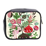 Cute flower cartoon  characters  Mini Toiletries Bag 2-Side Back