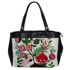 Cute flower cartoon  characters  Office Handbags