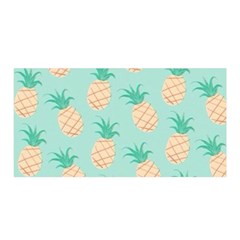 Cute Pineapple Satin Wrap by Brittlevirginclothing