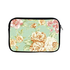 Vintage Pastel Flowers Apple Ipad Mini Zipper Cases