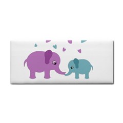 Elephant Love Cosmetic Storage Cases by Valentinaart